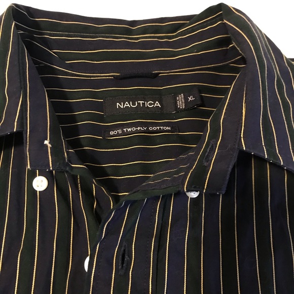 Nautica Men’s Button Dress Shirt - Picture 2 of 2